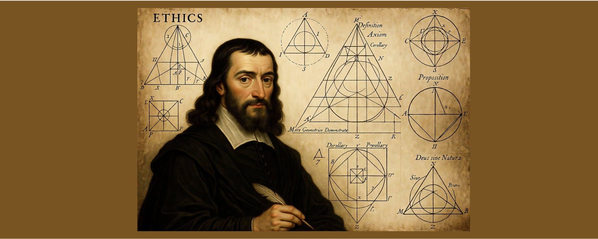 Spinoza and Ffellonics: From Geometric Necessity to Dynamic Becoming