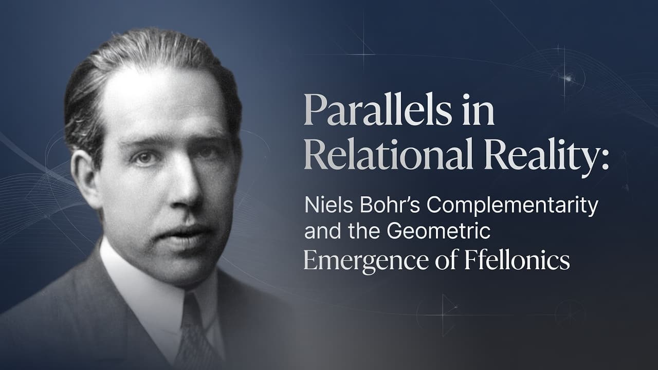 Parallels in Relational Reality: Niels Bohr’s Complementarity and the Geometric Emergence of Ffellonics
