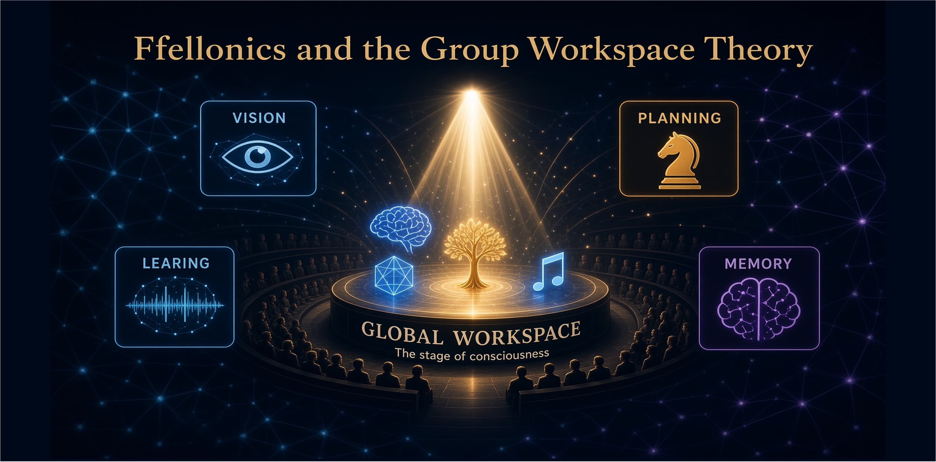 Ffellonics and Global Workspace Theory: Resonances in Relational Emergence and Global Integration