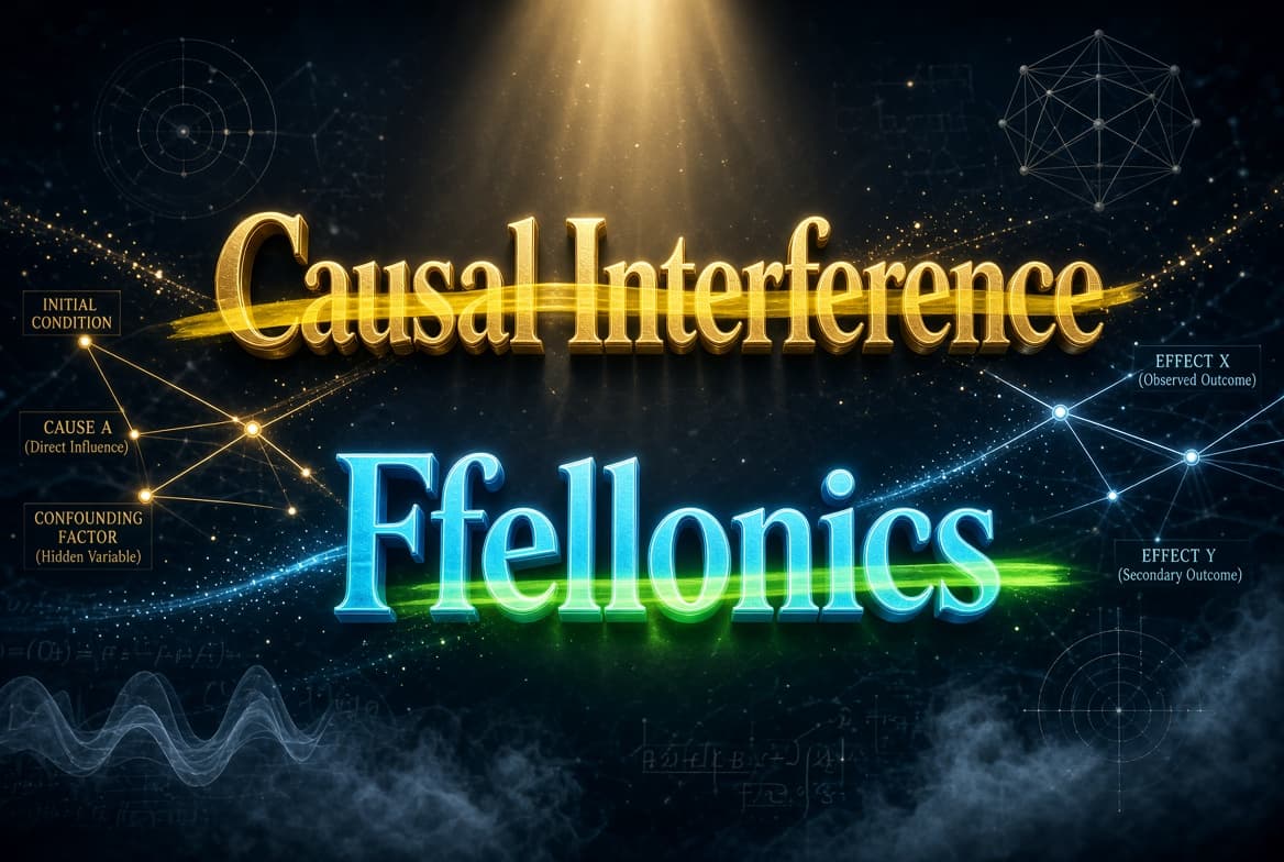 Causal Interference and Ffellonics