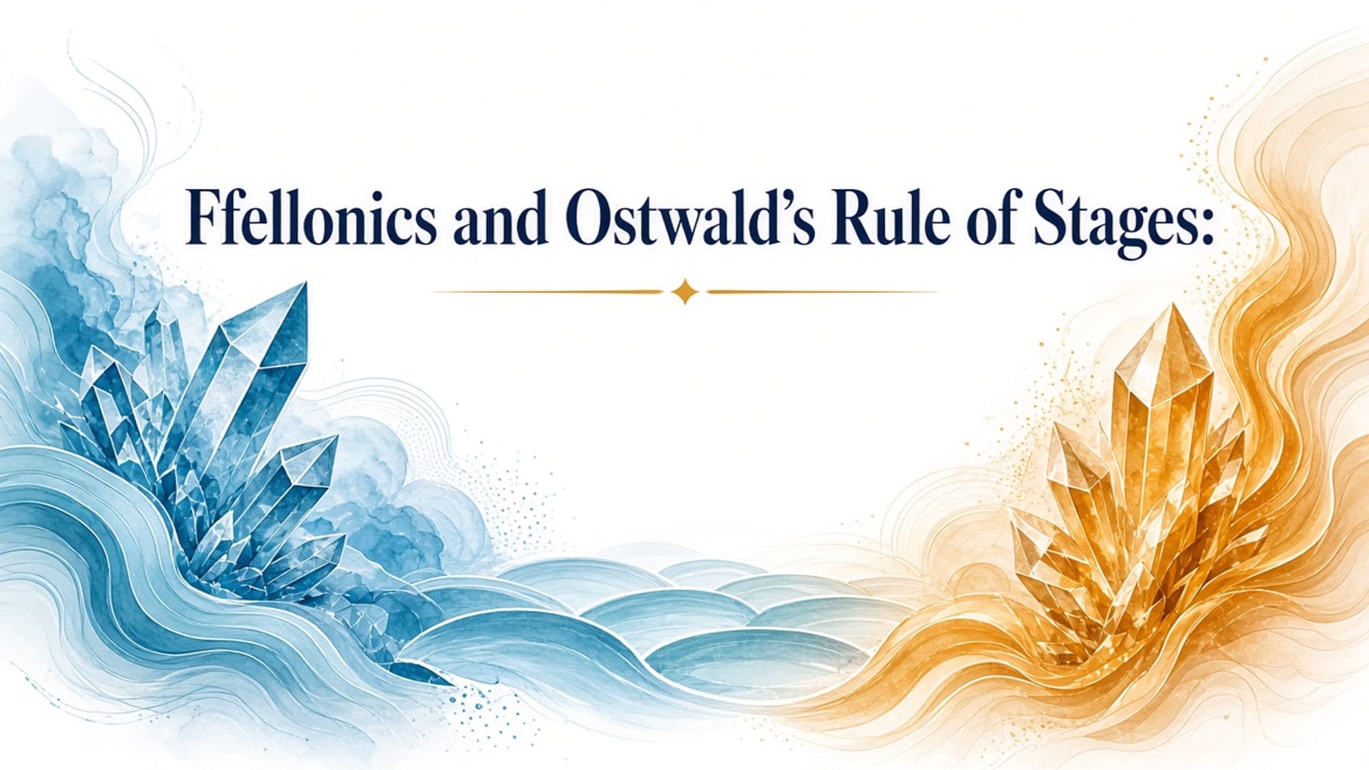 Ffellonics and Stepwise Kinetic Progression: What Ostwald's Rule Actually Shares With It