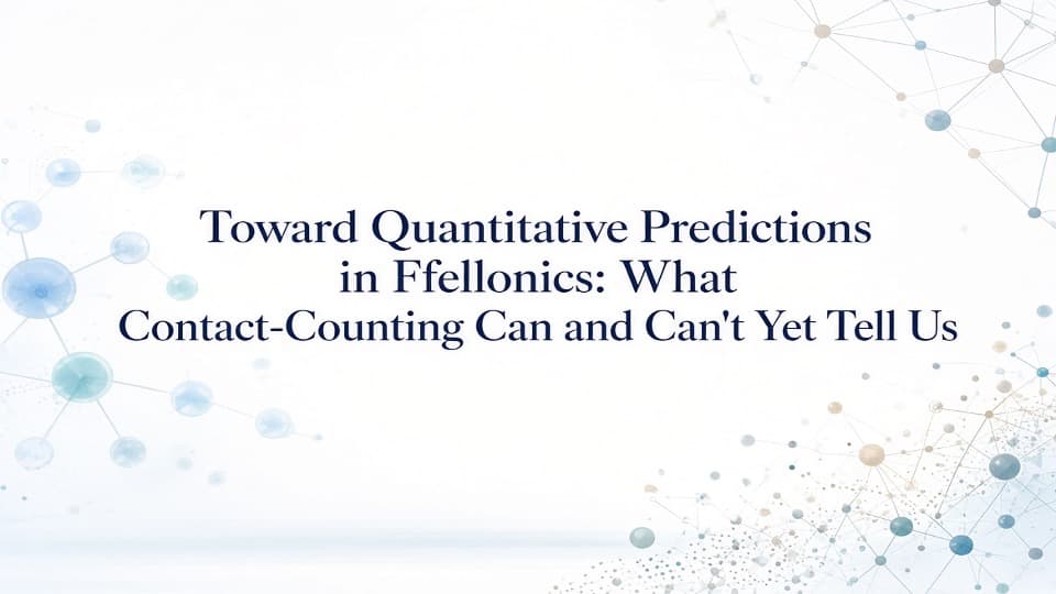 Toward Quantitative Predictions in Ffellonics: What Contact-Counting Can and Can't Yet Tell Us
